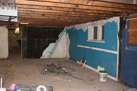 Basement of Beta House